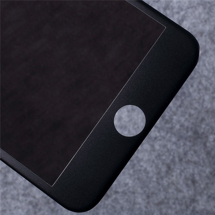 ZK 9H Matte Anti-peep Privacy Carbon Fiber Full Size Tempered Glass Screen Protector for iPhone 6s Plus / 6 Plus - Black-6