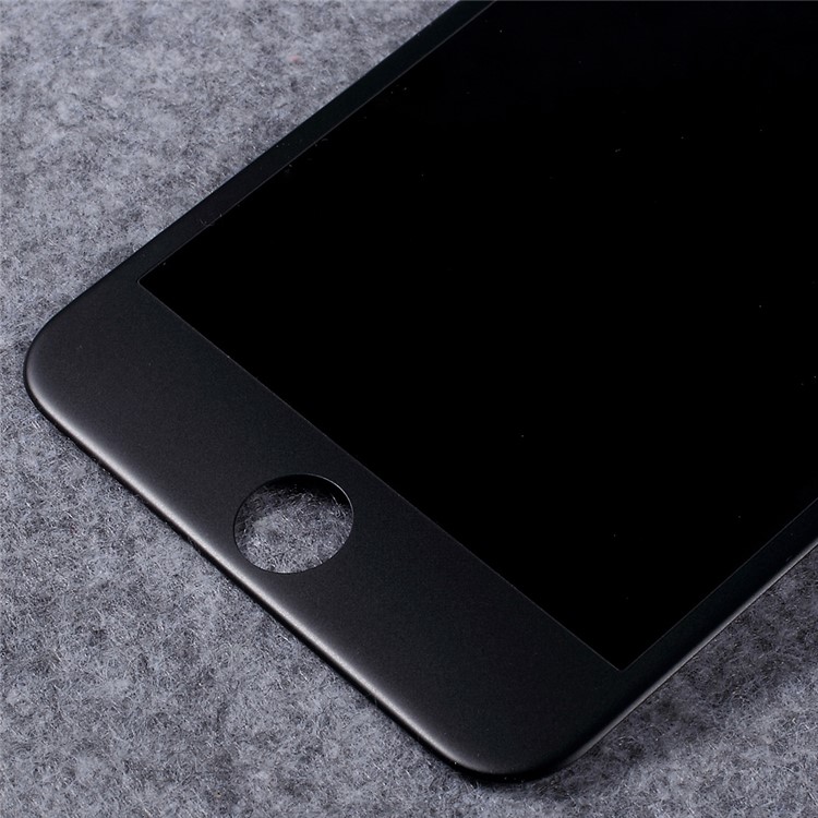 ZK 9H Matte Anti-peep Privacy Carbon Fiber Full Size Tempered Glass Screen Protector for iPhone 6s Plus / 6 Plus - Black-7