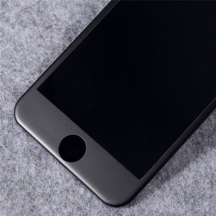 ZK 9H Matte Carbon Fiber Full Coverage Tempered Glass Shield Film for iPhone 7 Plus 5.5 inch - Black-6