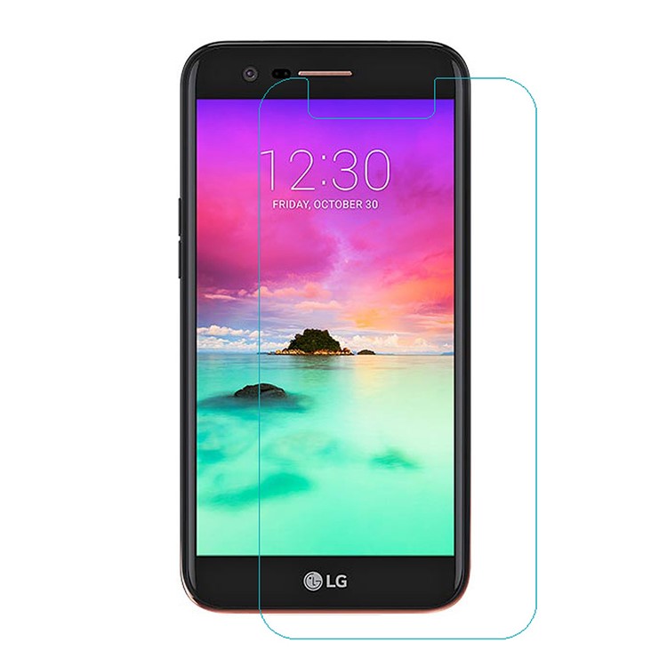 HD Clear LCD Mobile Screen Film Protector for LG K10 (2017) (Black Package)-1