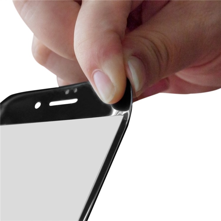 For iPhone 7 Plus 5.5 inch 0.3mm Full Coverage 3D Curved Carbon Fiber Tempered Glass Screen Protector - Black-10