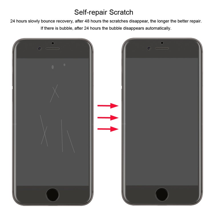 HAT PRINCE Filme protetor de tela de cobertura total de 0,1mm para iPhone 6S Plus / 6 Plus 5.5 inch-4