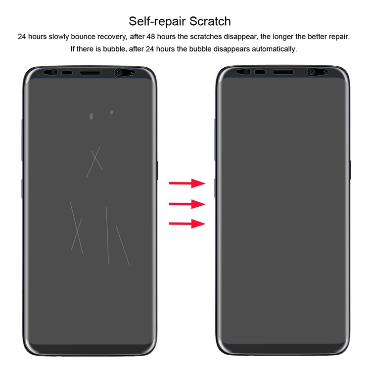 HAT PRINCE 0.1mm 3D Full Coverage TPU Explosion-proof Screen Film for Samsung Galaxy S8 G950-4