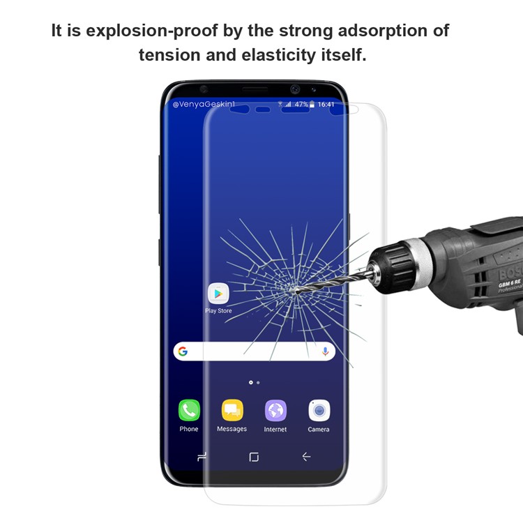 HAT PRINCE 0.1mm 3D Full Coverage TPU Explosion-proof Screen Film for Samsung Galaxy S8 G950-7