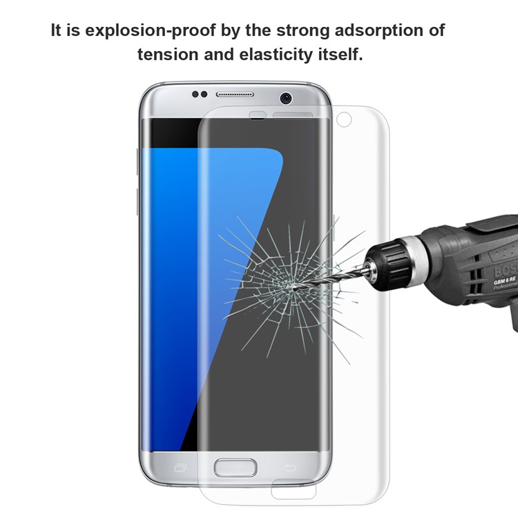 HAT PRINCE 0.1mm Full Coverage Screen Protector Film for Samsung Galaxy S7 edge G935-6