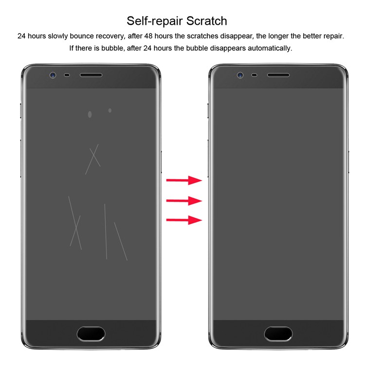 HAT PRINCE 0.1mm Full Coverage Screen Guard for OnePlus 3 / 3T - Transparent-4