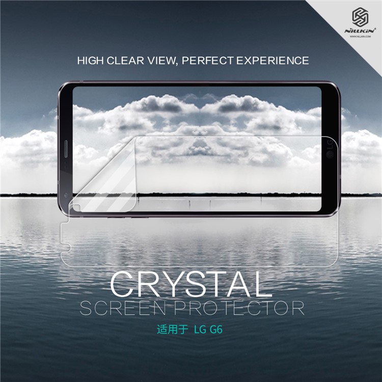 NILLKIN Anti-fingerprint HD Clear LCD Screen Protector Film Cover for LG G6-1