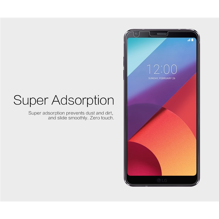 NILLKIN Anti-fingerprint HD Clear LCD Screen Protector Film Cover for LG G6-3