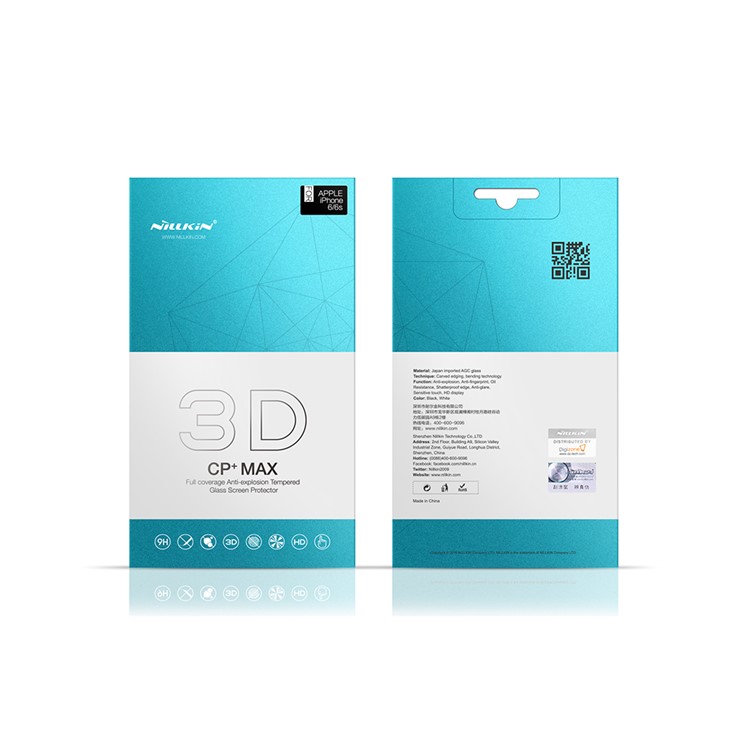 NILLKIN 3D CP+ Max for Samsung Galaxy S8+ G955 Full Screen Tempered Glass Protector Film Anti-explosion - Black-17