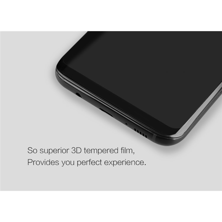 NILLKIN 3D CP+ Max for Samsung Galaxy S8+ G955 Full Screen Tempered Glass Protector Film Anti-explosion - Black-9