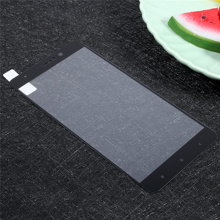 For Xiaomi Mi 5s Plus Full Screen Cover Tempered Glass Mobile Protector Film - Black-3