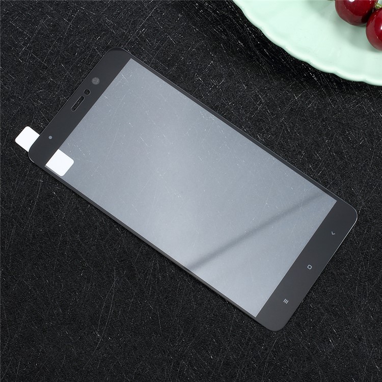 For Xiaomi Mi 5s Plus Full Screen Cover Tempered Glass Mobile Protector Film - Black-4
