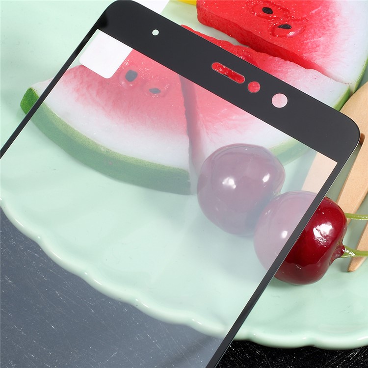 For Xiaomi Mi 5s Plus Full Screen Cover Tempered Glass Mobile Protector Film - Black-6
