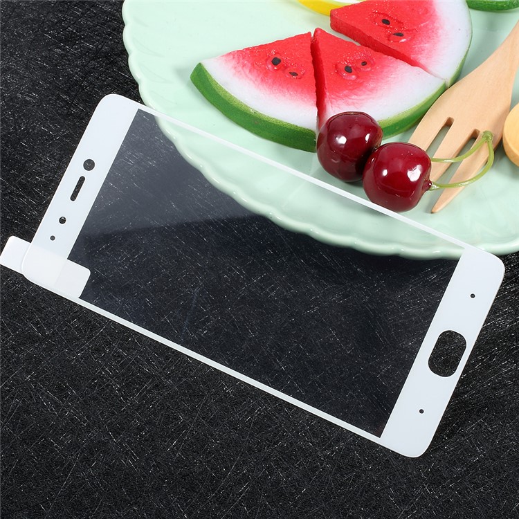 For Xiaomi Mi 5s Full Coverage Tempered Glass LCD Screen Protector Film Silk Printing - White-4