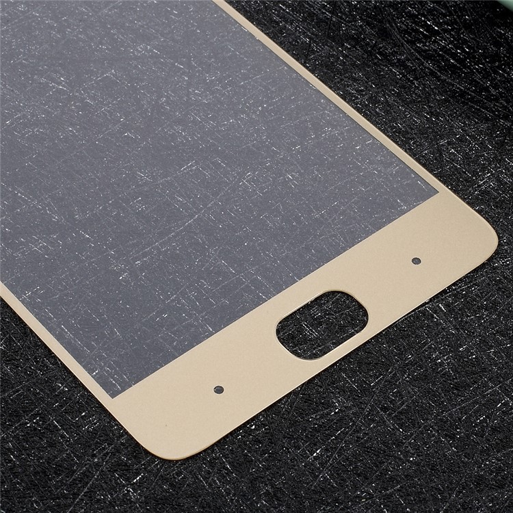 For Xiaomi Mi 5s Full Cover Mobile Tempered Glass Screen Protector Film Silk Printing - Gold-5