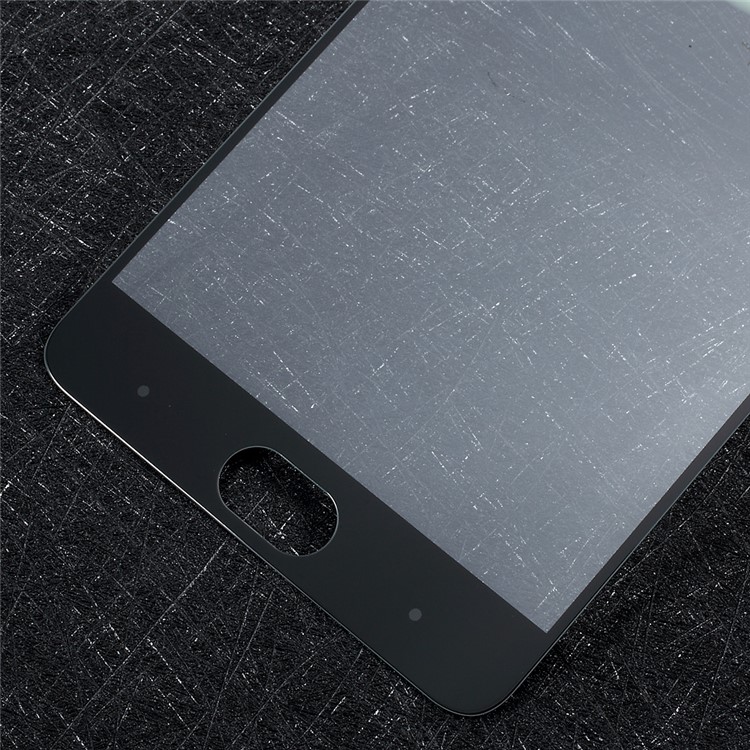 For OnePlus 3T / 3 Full Coverage Tempered Glass Screen Protector Film Silk Printing - Black-4