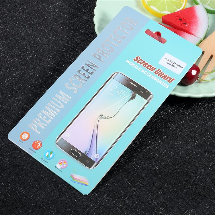 For Sony Xperia XZ Premium Full Screen Coverage Soft LCD Protector Film-6