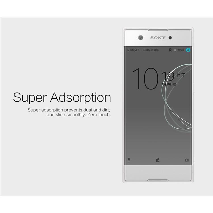 NILLKIN Crystal Clear Anti-fingerprint Screen Protector for Sony Xperia XA1-3
