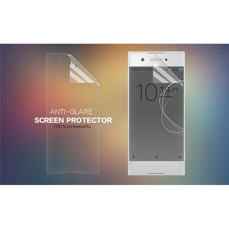 Película Protectora De Protector De Pantalla Mate De Nillkin Anti-Scratch Para Sony Xperia XA1