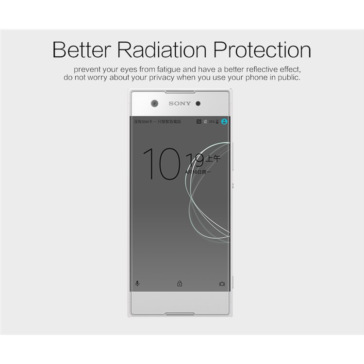 Película Protectora De Protector De Pantalla Mate De Nillkin Anti-Scratch Para Sony Xperia XA1