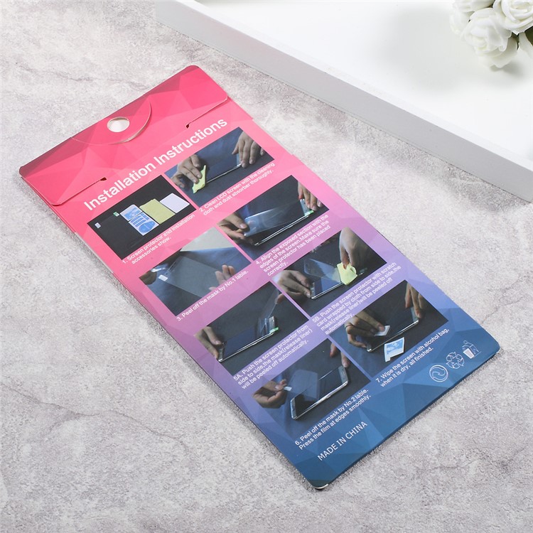 For Huawei P10 Plus Soft TPU Mobile LCD Screen Protector Film with Package-7