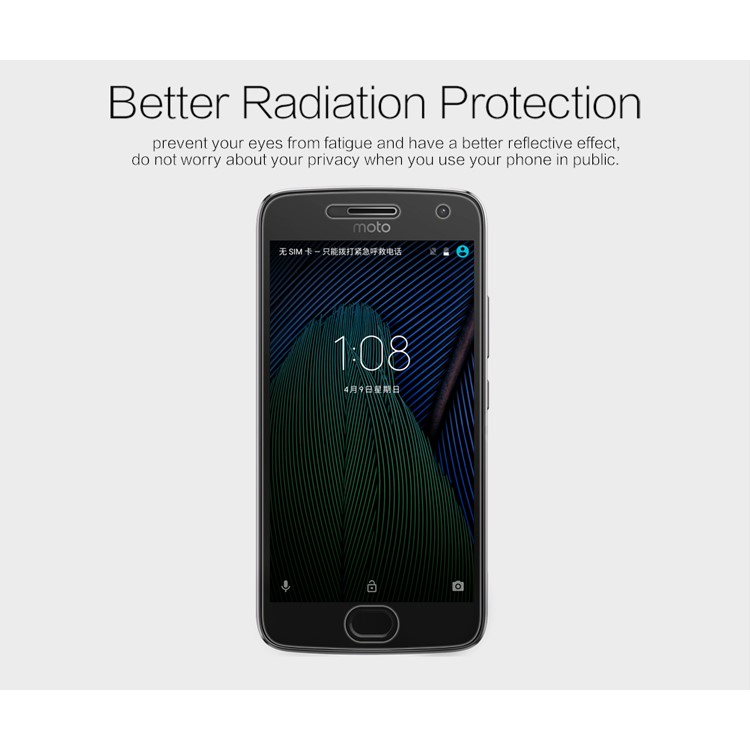 NILLKIN for Motorola Moto G5 Plus Anti-scratch Matte LCD Screen Protector Film-3