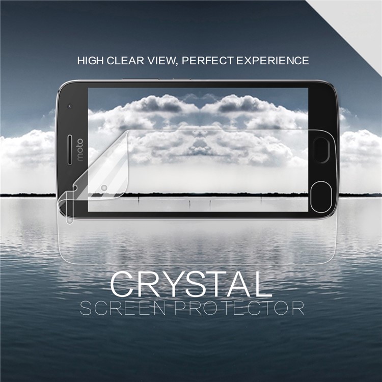 NILLKIN Anti-fingerprint HD Clear LCD Screen Protector Film for Motorola Moto G5 Plus-1