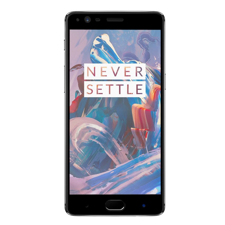 HAT PRINCE Tempered Glass Screen Protector Guard Film for OnePlus 3/3T 0.26mm 9H 2.5D Arc Edge - Blank-2