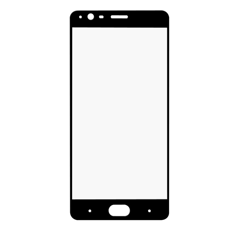 HAT PRINCE Tempered Glass Screen Protector Guard Film for OnePlus 3/3T 0.26mm 9H 2.5D Arc Edge - Blank-3