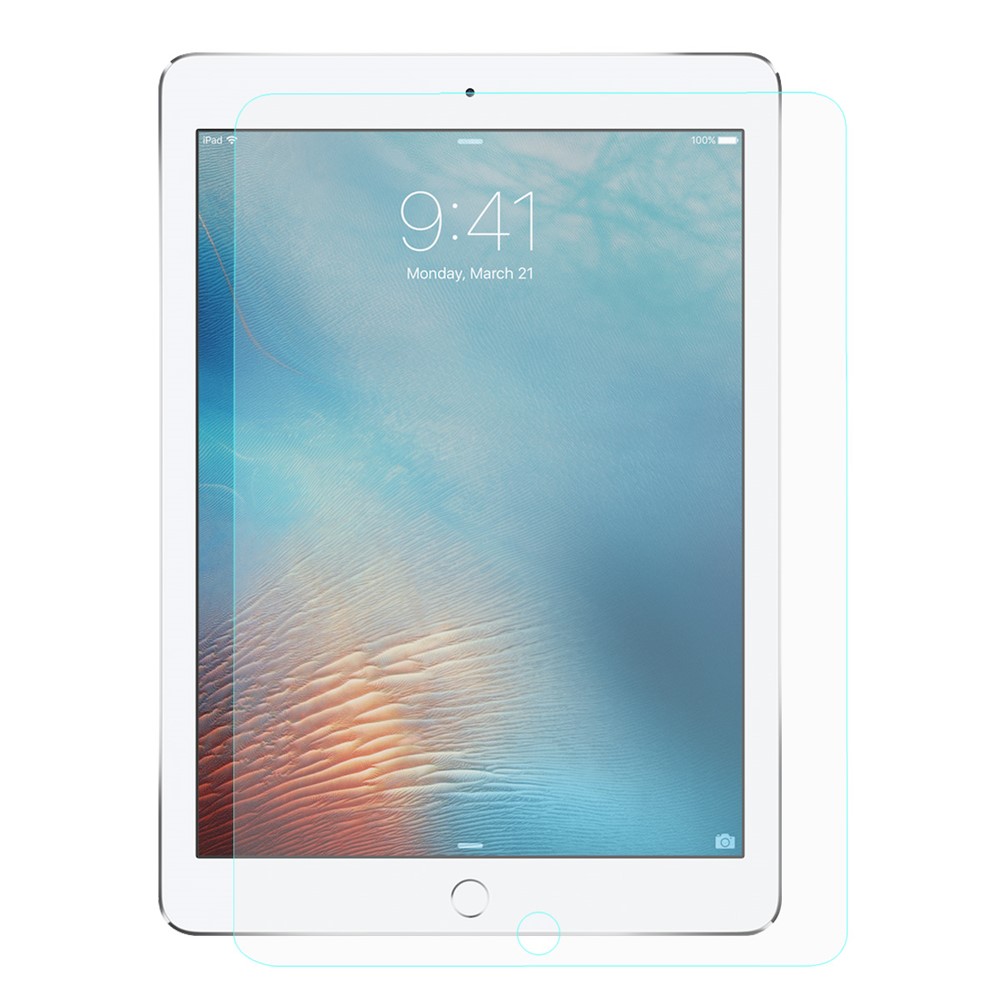 HAT PRINCE for iPad 9.7-inch (2017) Tempered Glass Screen Protector 0.33mm 9H 2.5D Arc Edge-2