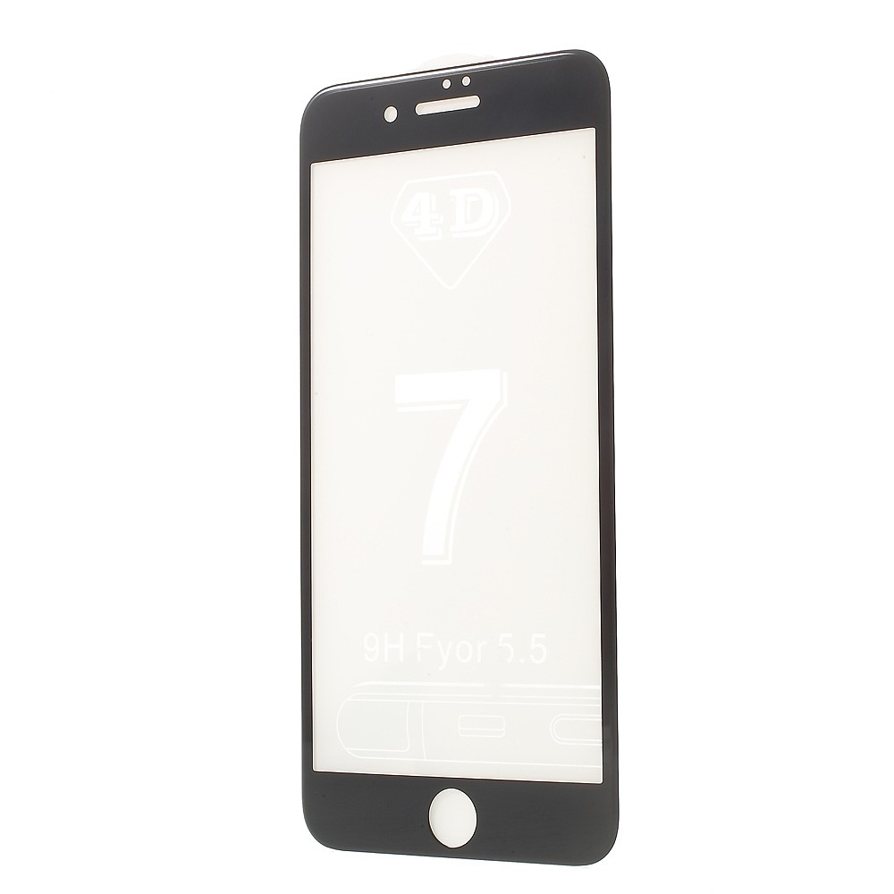 3D Full Coverage Tempered Glass Screen Protector Film for iPhone 7 4.7 inch - Black-2
