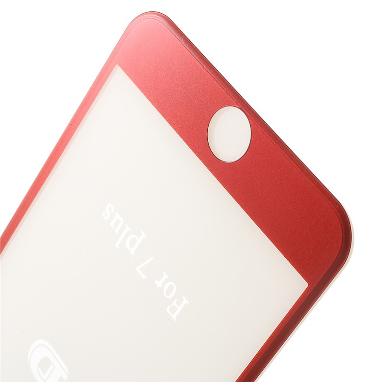 4D Full Size Tempered Glass Screen Protector for iPhone 7 Plus 5.5 inch - Red-6
