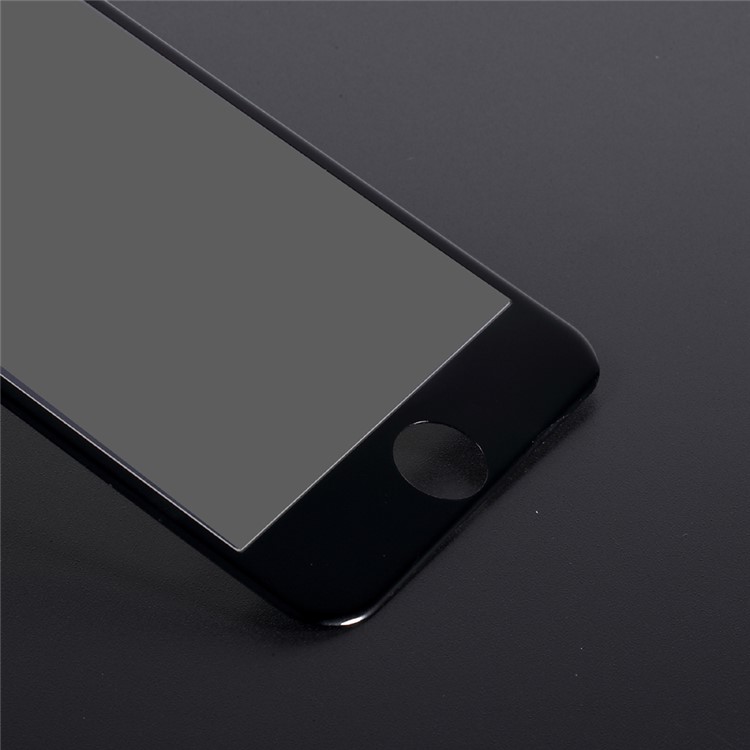 Full Coverage Carbon Fiber Arc Edge Anti-blue-ray Tempered Glass Screen Protector for iPhone 6s Plus/6 Plus - Black-4