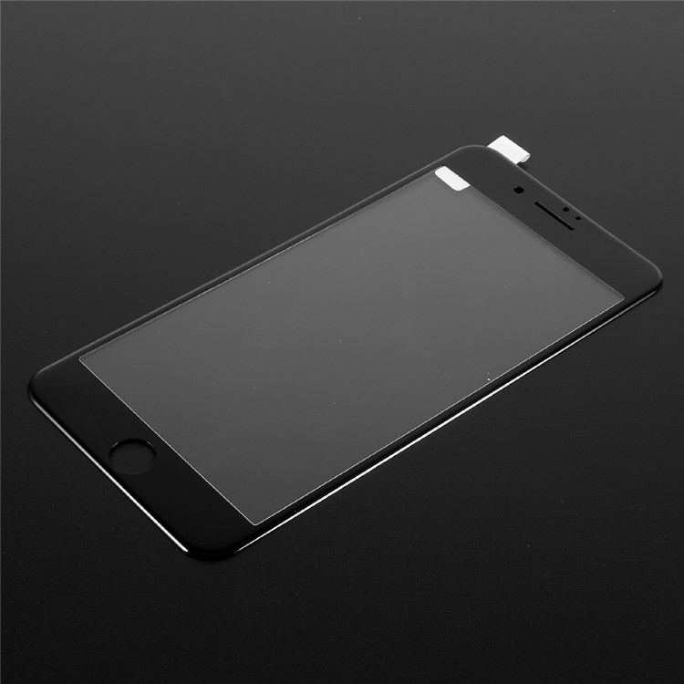 Full Coverage Carbon Fiber Edge Anti-blue-ray Tempered Glass Screen Protector for iPhone 7 Plus - Black-1