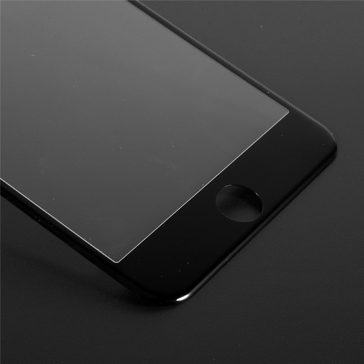 Full Coverage Carbon Fiber Edge Anti-blue-ray Tempered Glass Screen Protector for iPhone 7 Plus - Black-4