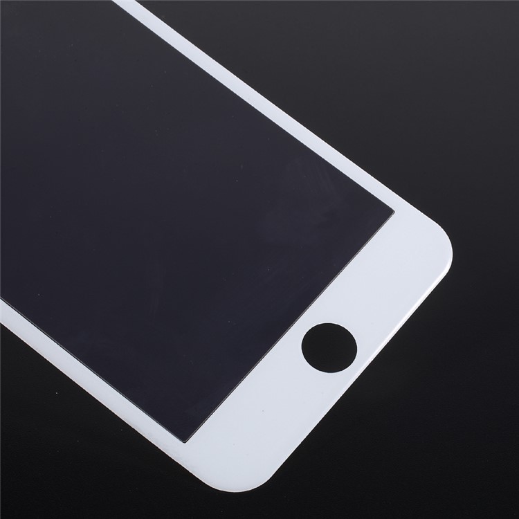 Anti-blue-ray Full Coverage Carbon Fiber Arc Edge Tempered Glass Screen Protector for iPhone 7 Plus - White-4
