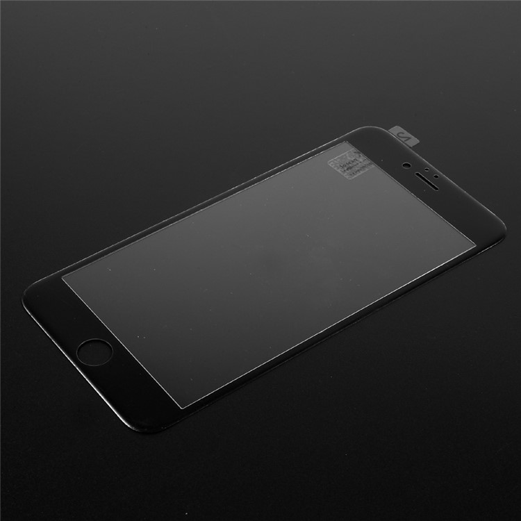 Carbon Fiber Edge Full Coverage Tempered Glass Screen Protector for iPhone 6s Plus / 6 Plus - Black-1