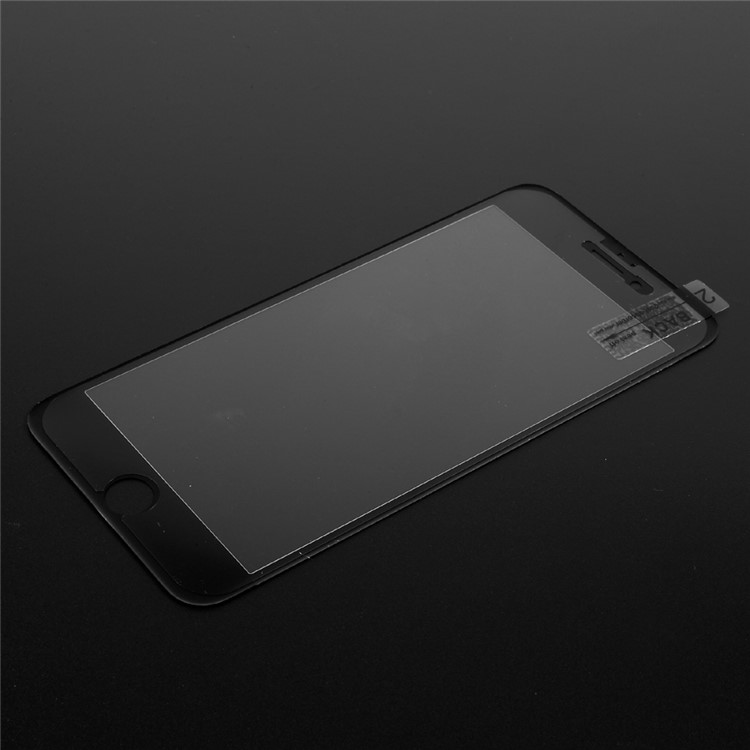Carbon Fiber Edge Full Coverage Tempered Glass Screen Protector for iPhone 6s Plus / 6 Plus - Black-2