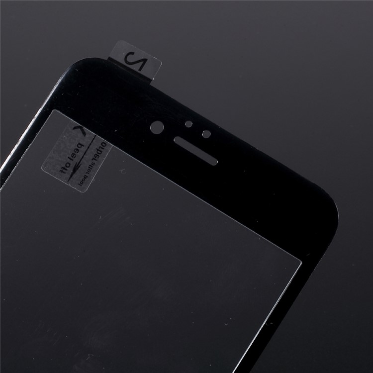 Carbon Fiber Edge Full Coverage Tempered Glass Screen Protector for iPhone 6s Plus / 6 Plus - Black-3