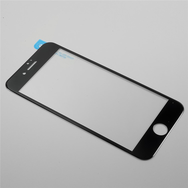 FSHANG 0.2mm Ultra-thin Soft Edge 3D Full Size Tempered Glass Screen Protector for iPhone 7 - Jet Black-2