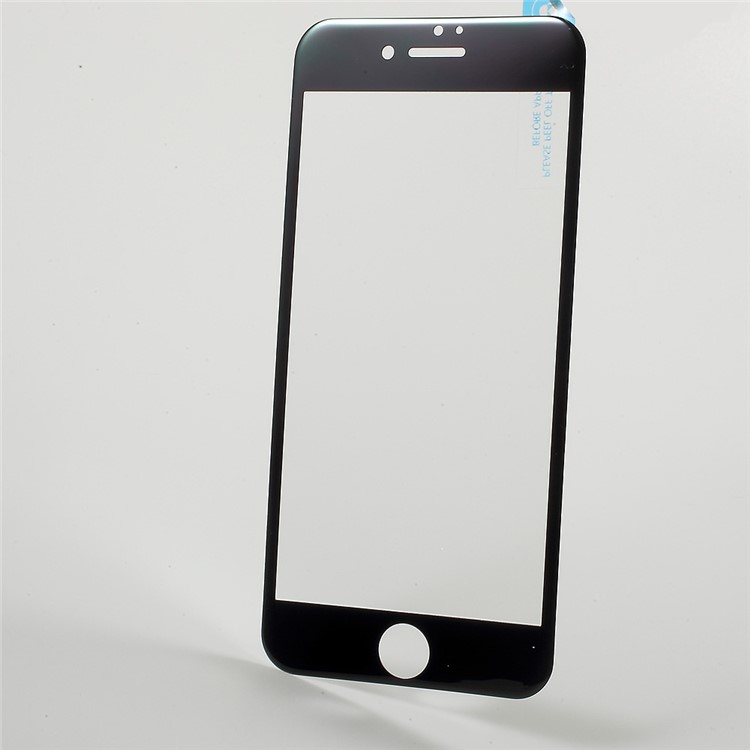 FSHANG 0.2mm Ultra-thin Soft Edge 3D Full Size Tempered Glass Screen Protector for iPhone 7 - Jet Black-3