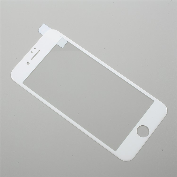 FSHANG 0.2mm Ultra-thin Soft Edge 3D Tempered Glass Full Screen Protector for iPhone 7 - White-1