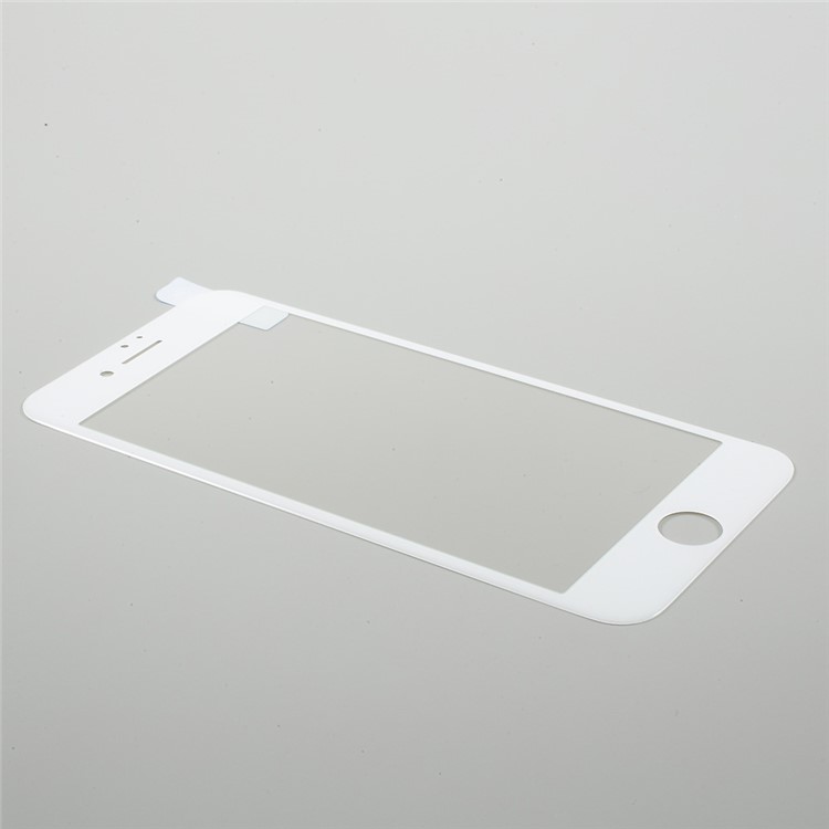FSHANG 0.2mm Ultra-thin Soft Edge 3D Tempered Glass Full Screen Protector for iPhone 7 - White-3