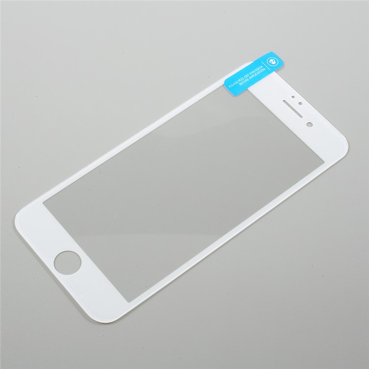 FSHANG 0.2mm Ultra-thin Soft Edge 3D Tempered Glass Full Screen Protector for iPhone 7 - White-4