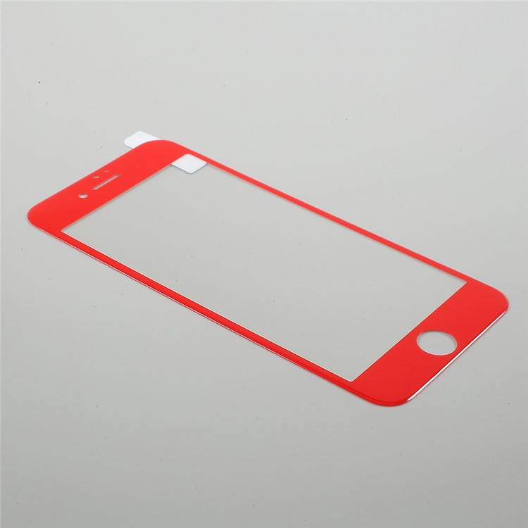 FSHANG for iPhone 7 0.2mm Ultra-thin Soft Edge 3D Full Size Tempered Glass Screen Guard Film - Red-2