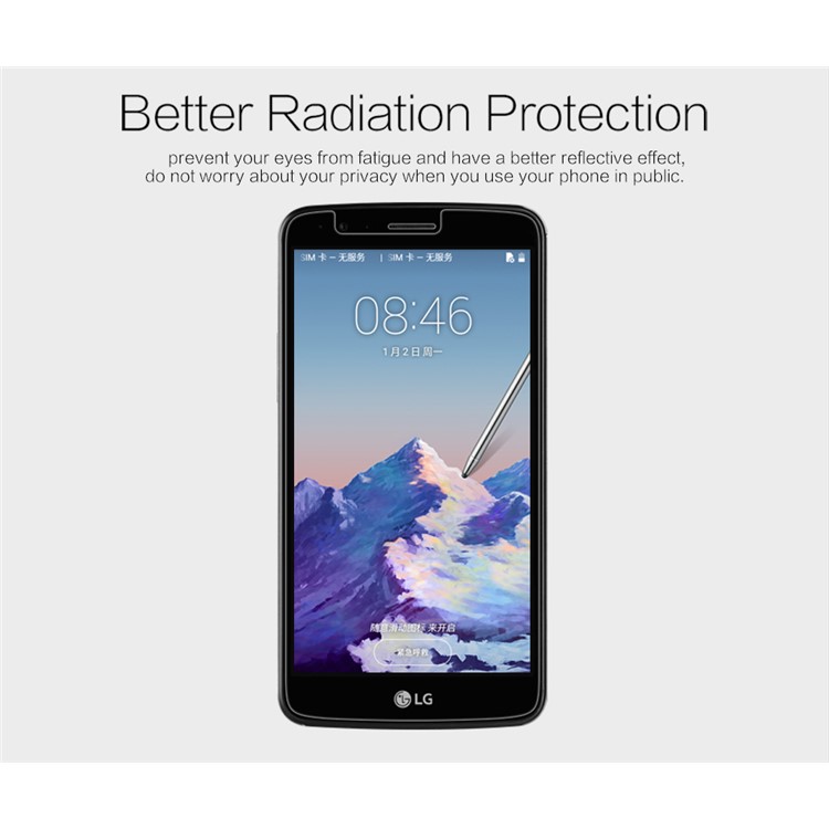 NILLKIN for LG Stylus 3 / Stylo 3 Anti-scratch Matte LCD Screen Protector Mobile Film-3