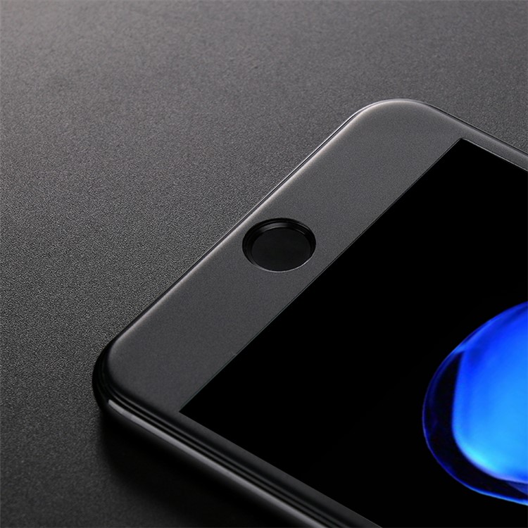 USAMS 3D Curved Soft Edge Tempered Glass Full Screen Protector for iPhone 7 4.7 inch - Black-3