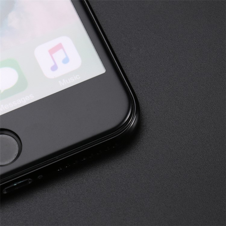 USAMS 3D Curved Soft Edge Tempered Glass Full Screen Protector for iPhone 7 4.7 inch - Black-5