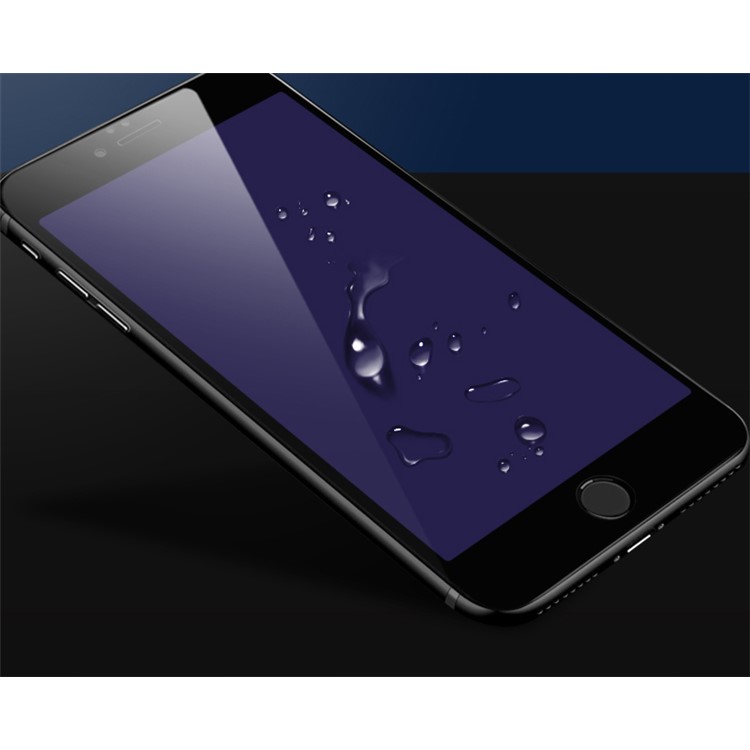 WUW G06 for iPhone 7 2.5D Soft Arc Edge Anti-blue-ray Tempered Glass Protector Film - Black-6