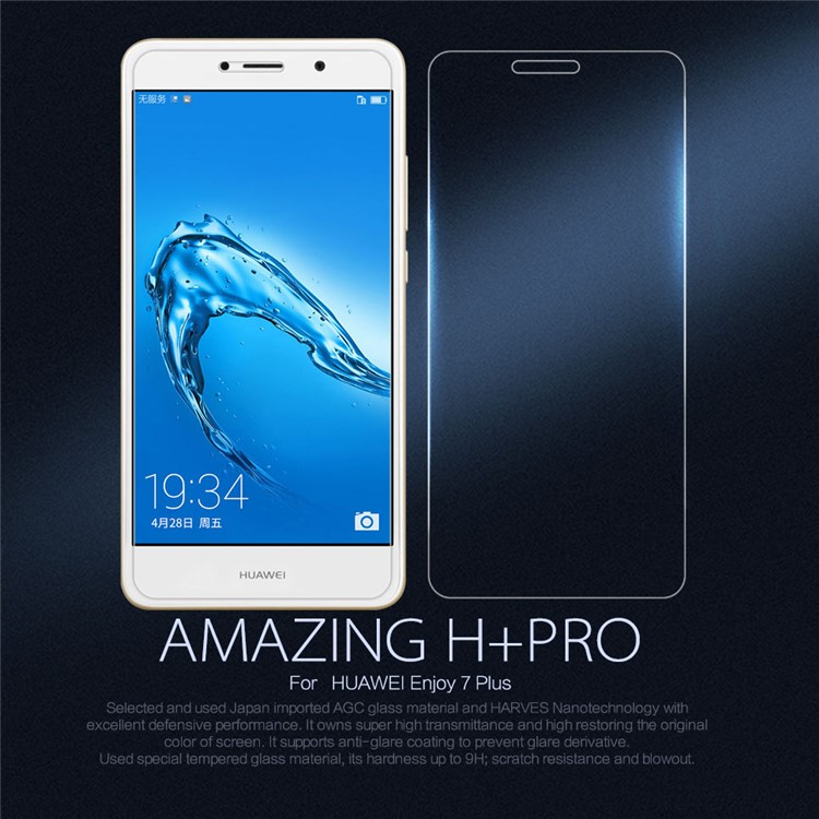 NILLKIN Nanometer Anti-Explosion H + Pro Tempered Glass Screen Protector for Huawei Enjoy 7 Plus-1
